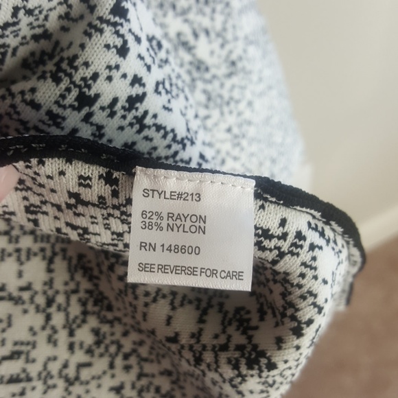 41 Hawthorn Black and White Dress - Picture 5 of 5